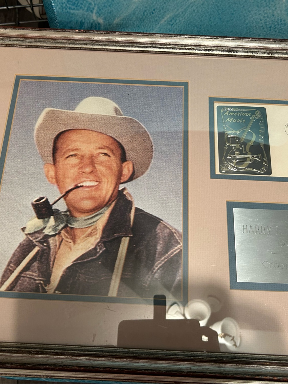 1964 Bing Crosby historical autographed collection, framed and numbered
